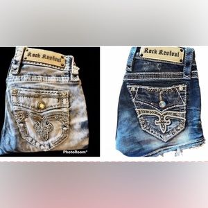 Rock Revival Jeans Bundle Of 2 Size 24 NWOT